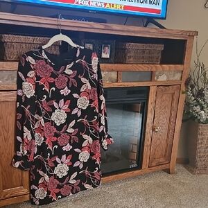 Floral Long Sleeve Dress